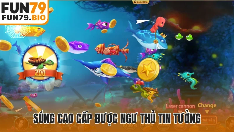 Súng cao cấp được ngư thủ tin tưởng